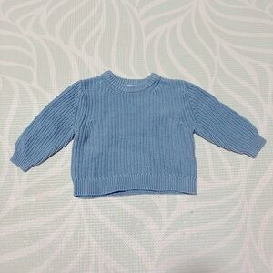 Zara 9-12 Months Blue Sweater